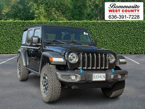 Used 2021 Jeep Wrangler Unlimited Rubicon 4xe w/ Cold Weather Group image 1