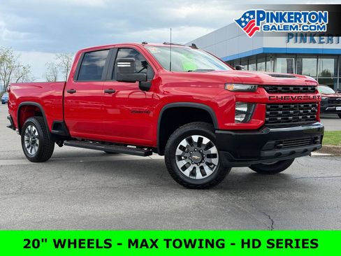 Used 2021 Chevrolet Silverado 2500 Custom w/ Custom Value Package AWD/4WD image 1