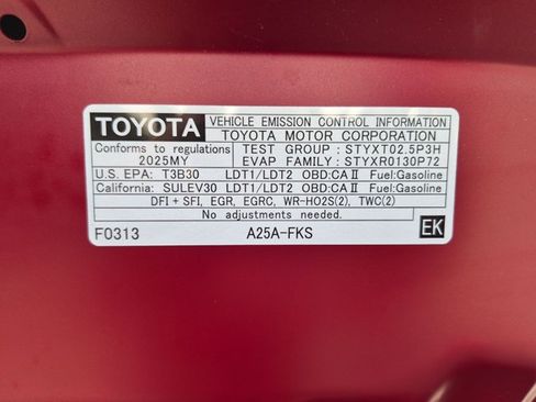 Certified 2025 Toyota RAV4 LE FWD image 25