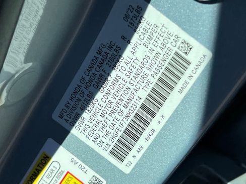 Used 2022 Honda Civic EX image 30