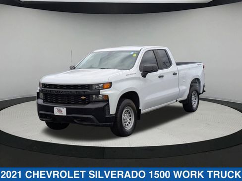 Used 2021 Chevrolet Silverado 1500 W/T w/ WT Fleet Convenience Package AWD/4WD image 8