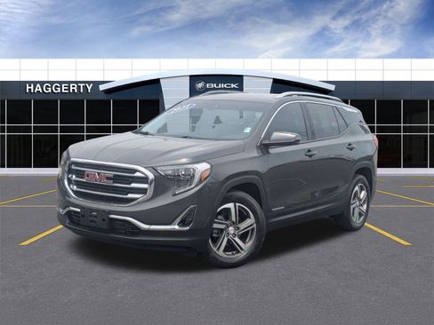Certified 2021 GMC Terrain SLT FWD image 1