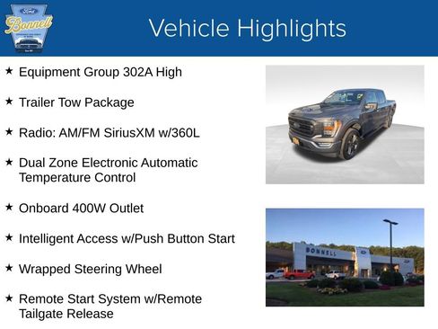 Certified 2023 Ford F150 XLT w/ Equipment Group 302A High AWD/4WD image 7