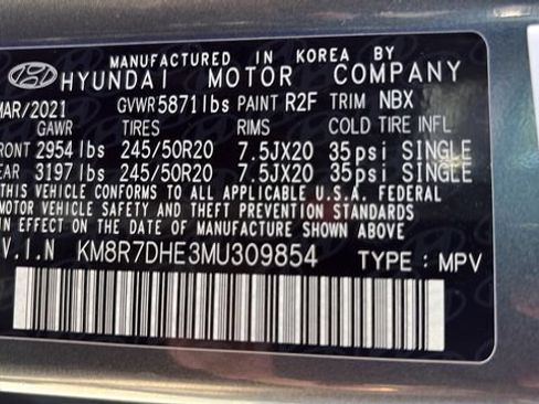 Used 2021 Hyundai Palisade Calligraphy AWD/4WD image 20