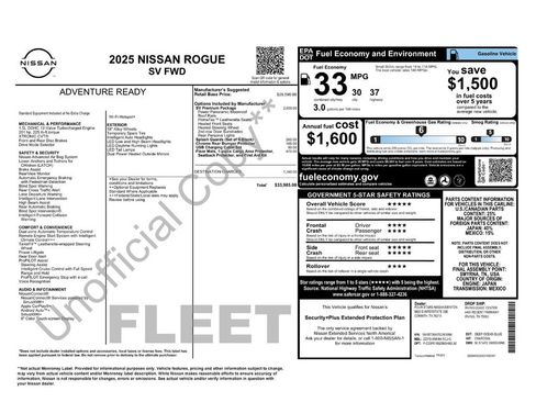 Certified 2025 Nissan Rogue SV w/ SV Premium Package FWD image 6
