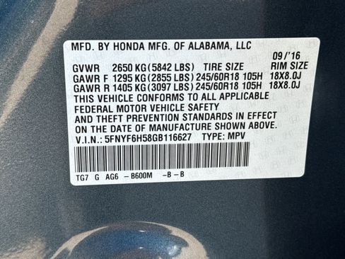 Used 2016 Honda Pilot EX-L image 30