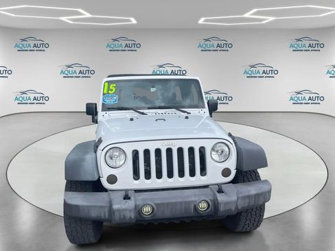 Used 2015 Jeep Wrangler Unlimited Sport image 2