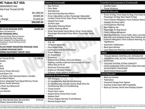 Used 2021 GMC Yukon SLT w/ SLT Luxury Plus Package image 15