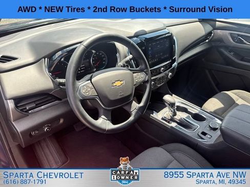 Used 2023 Chevrolet Traverse LT w/ Rear Camera Mirror Package AWD/4WD image 16