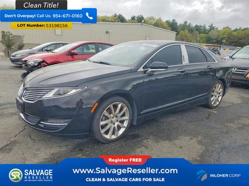 Used 2016 Lincoln MKZ AWD w/ Equipment Group 300A Reserve image 1