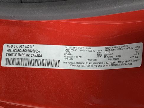 New 2026 Chrysler Pacifica Select image 32