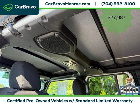 Used 2023 Jeep Wrangler Unlimited Sahara AWD/4WD image 44