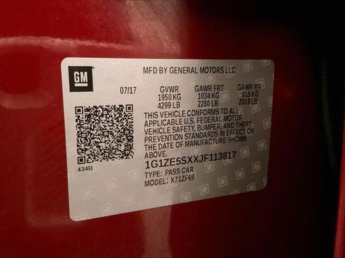 Used 2018 Chevrolet Malibu Premier w/ Premier Sun and Wheel Package image 32