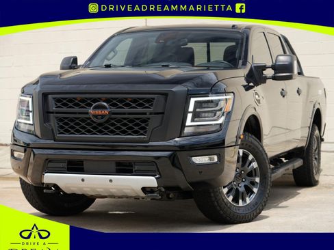 Used 2021 Nissan Titan PRO-4X w/ Pro-4x Convenience Package AWD/4WD image 1
