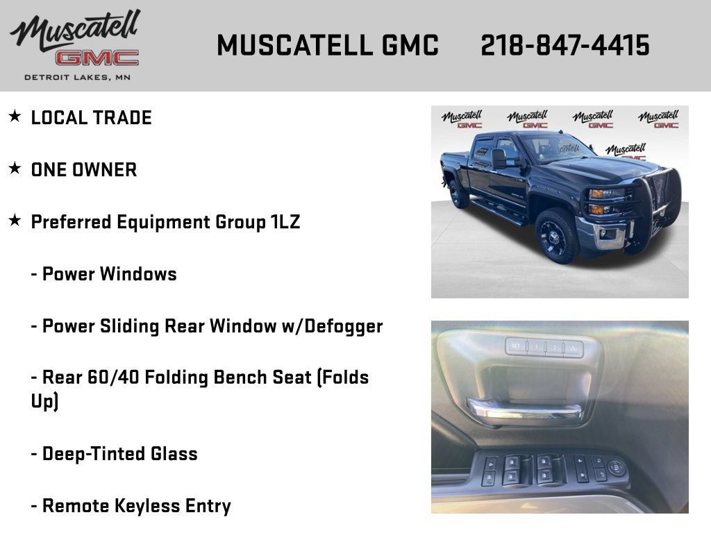 Used 2015 Chevrolet Silverado 3500 LTZ w/ Duramax Plus Package AWD/4WD image 6