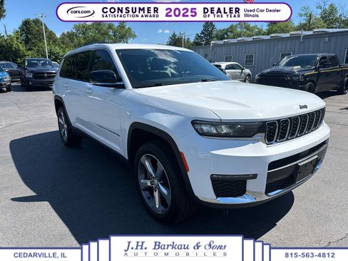 Used 2021 Jeep Grand Cherokee L Limited AWD/4WD image 1