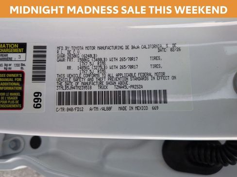 New 2026 Toyota Tacoma TRD Off-Road image 26