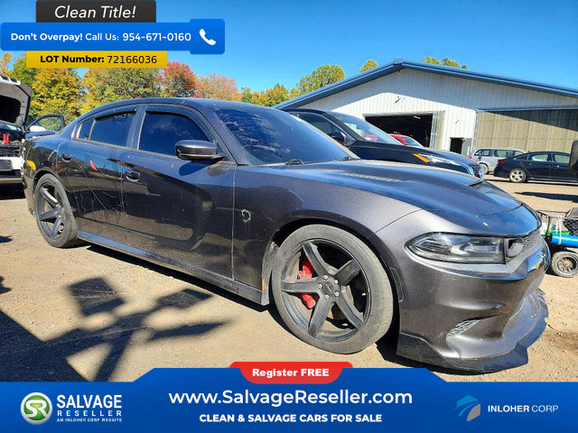 Used 2017 Dodge Charger SRT Hellcat w/ Harman/Kardon Audio Group RWD image 5