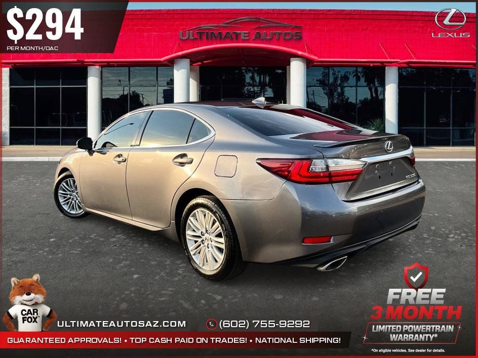 Used 2016 Lexus ES 350 w/ Premium Package w/Wood Trim FWD image 4