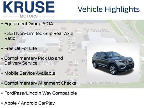 Used 2022 Ford Explorer Platinum w/ Equipment Group 601A AWD/4WD image 11