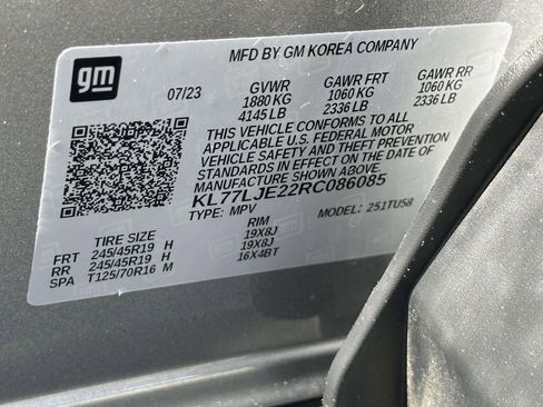 Used 2024 Chevrolet Trax RS w/ Sunroof Package FWD image 28
