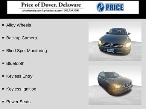 Used 2019 Volkswagen Tiguan SE w/ Panoramic Sunroof Package AWD/4WD image 2