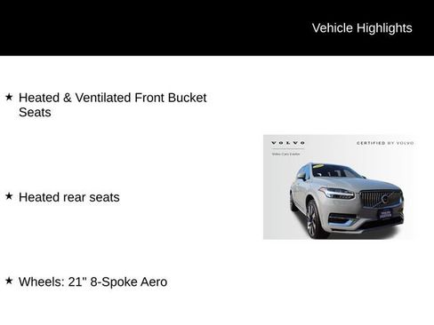 Certified 2024 Volvo XC90 T8 Ultimate AWD/4WD image 6