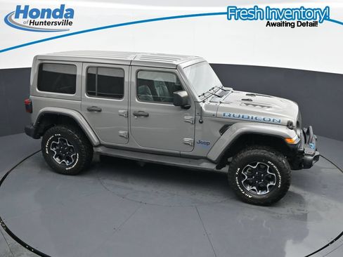 Used 2022 Jeep Wrangler Unlimited Rubicon 4xe w/ Steel Bumper Group AWD/4WD image 28
