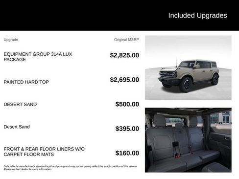 New 2026 Ford Bronco Outer Banks AWD/4WD image 5