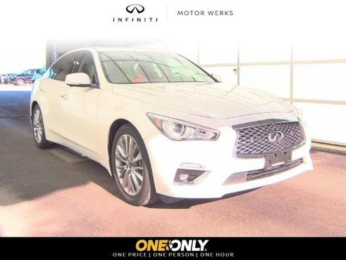 Used 2023 INFINITI Q50 Luxe w/ Cargo Package image 1