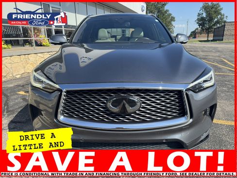 Used 2021 INFINITI QX50 Autograph w/ Premium White Leather Package image 11