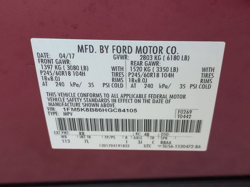 Used 2017 Ford Explorer 4WD image 40