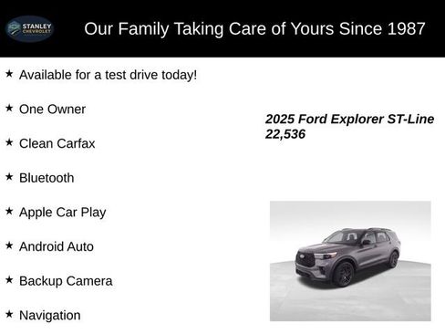 Used 2025 Ford Explorer ST-Line w/ ST-Line Street Pack AWD/4WD image 9