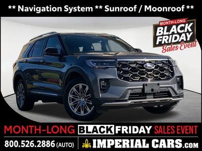 Certified 2025 Ford Explorer Platinum