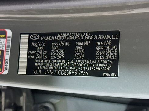 Used 2024 Hyundai Tucson SEL w/ Convenience Package image 37