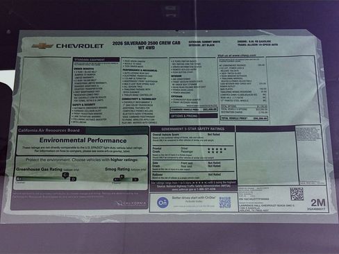 New 2026 Chevrolet Silverado 2500 W/T AWD/4WD image 20