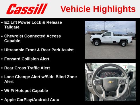Used 2023 Chevrolet Silverado 2500 W/T w/ WT Convenience Package AWD/4WD image 21