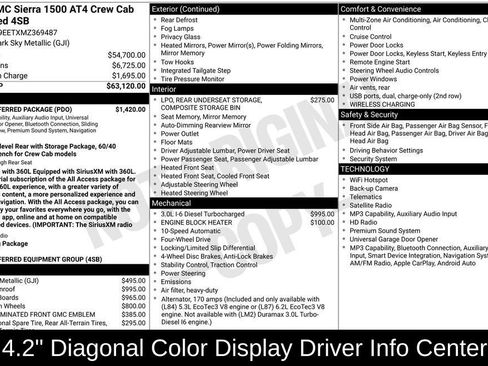 Used 2021 GMC Sierra 1500 AT4 w/ AT4 Preferred Package AWD/4WD image 39