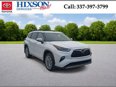 New 2026 Toyota Highlander Platinum