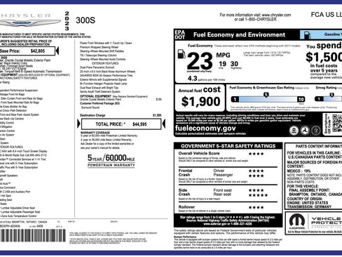 Used 2023 Chrysler 300 S image 2