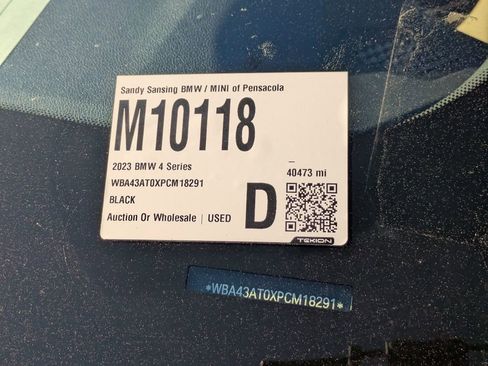 Used 2023 BMW 430i xDrive Convertible w/ M Sport Package image 7