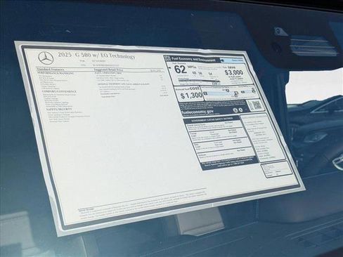 New 2025 Mercedes-Benz G 580 w/ EQ Technology image 18