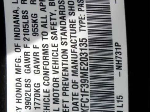 Used 2021 Honda Civic EX image 14