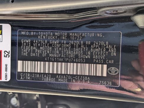 Used 2023 Toyota Camry SE FWD image 31