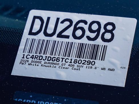 New 2026 Dodge Durango GT image 34