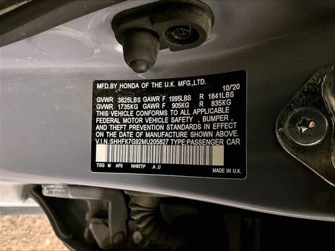 Used 2021 Honda Civic Sport Touring image 33