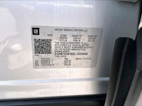 Used 2020 Chevrolet Traverse LT AWD/4WD image 16