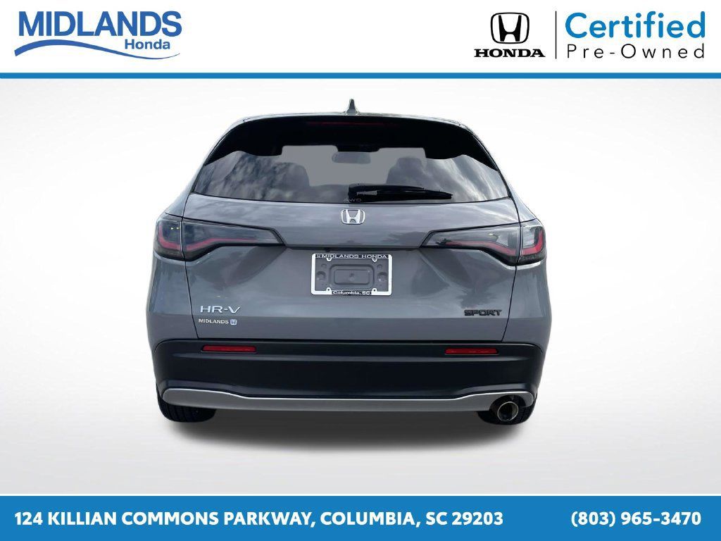 Certified 2025 Honda HR-V Sport image 5