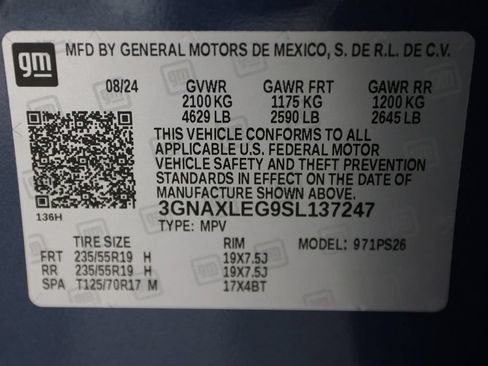 Used 2025 Chevrolet Equinox RS w/ Safety and Technology Package FWD image 46