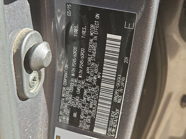 Used 2015 Toyota 4Runner Limited AWD/4WD image 17